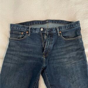 GAP men’s slim straight denim - 34x32